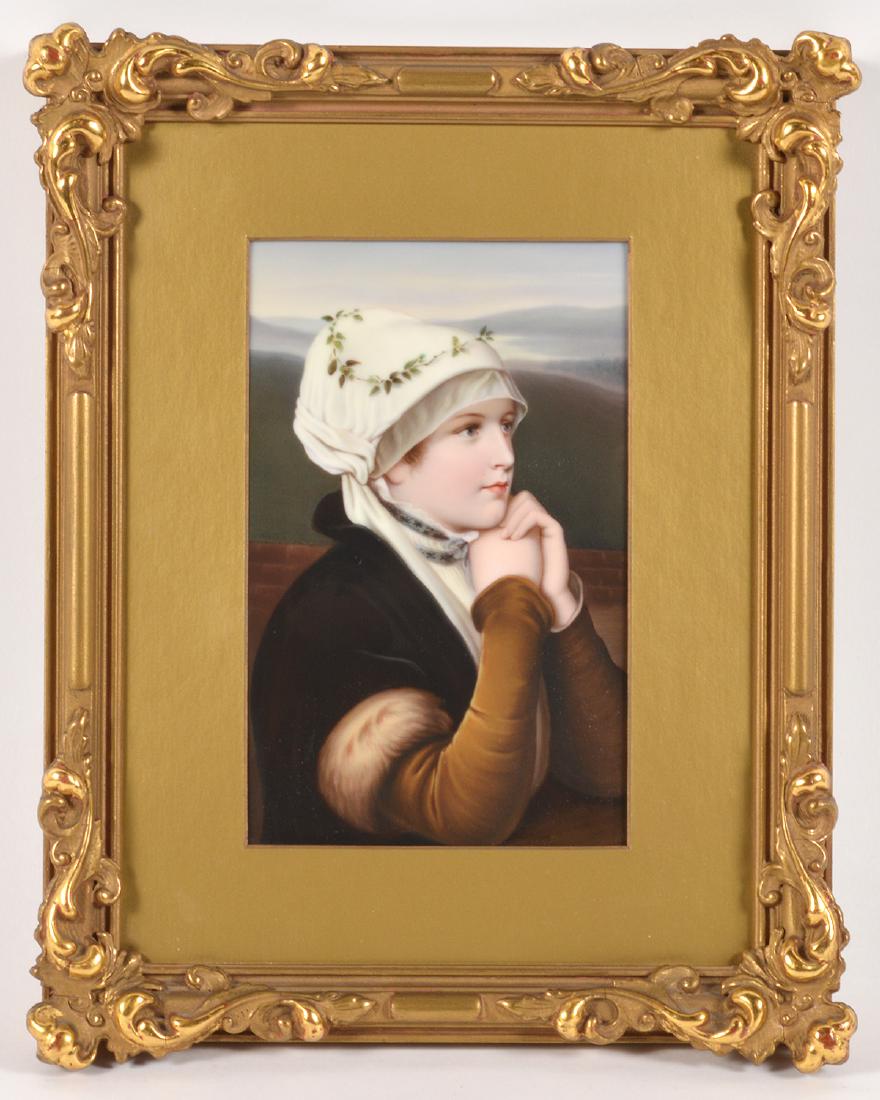 Hutschenreuther Porcelain Painted Plaque (1 of 6)