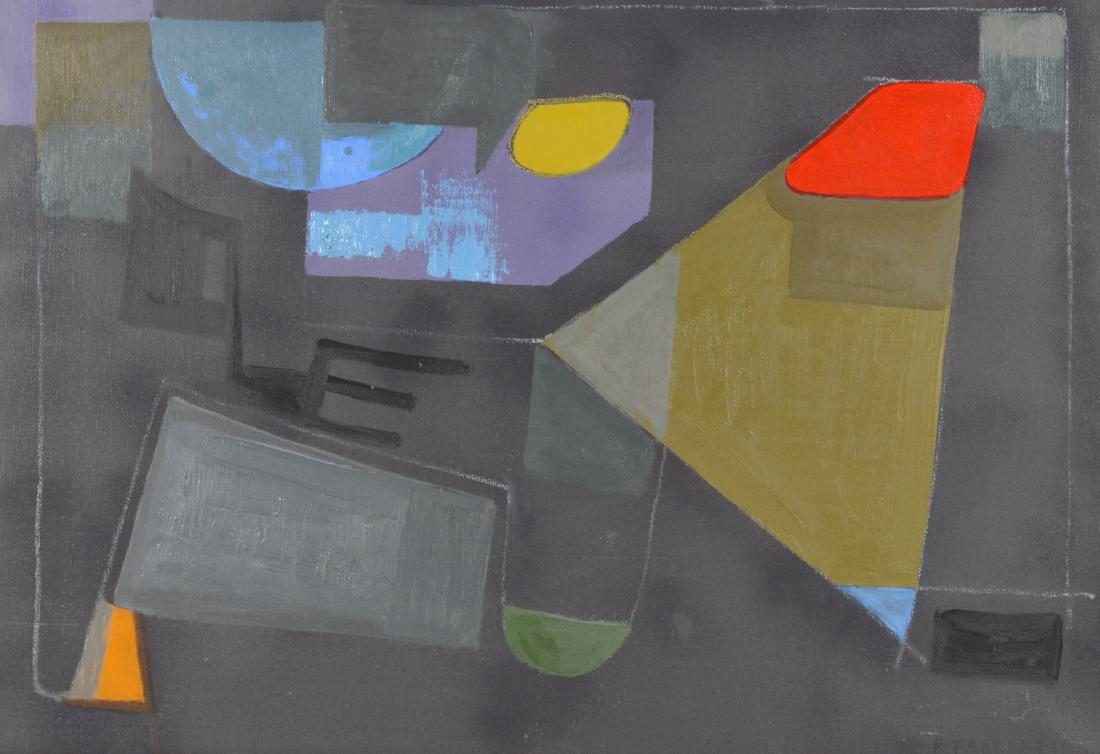 Remo Farruggio 'Signals' Oil on Canvas Painting (1 of 9)