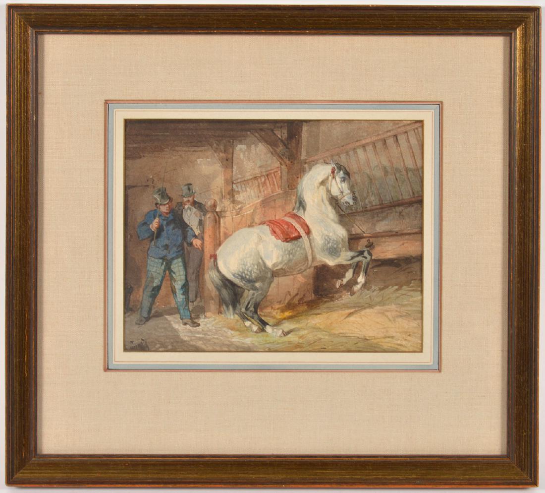 Evariste Vital Luminais 'Cheval Blanc' W/C (1 of 7)