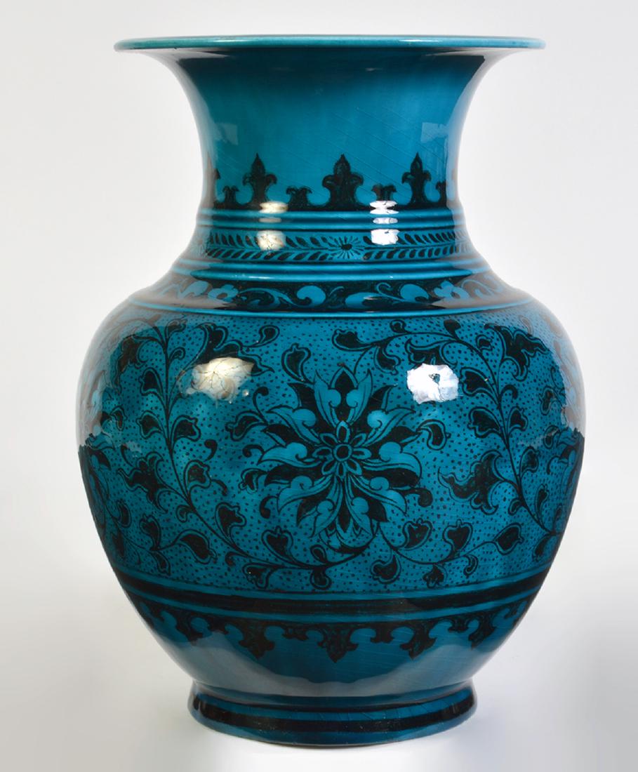 "Bleu de Deck" Vase by Theodore Deck (1 of 10)