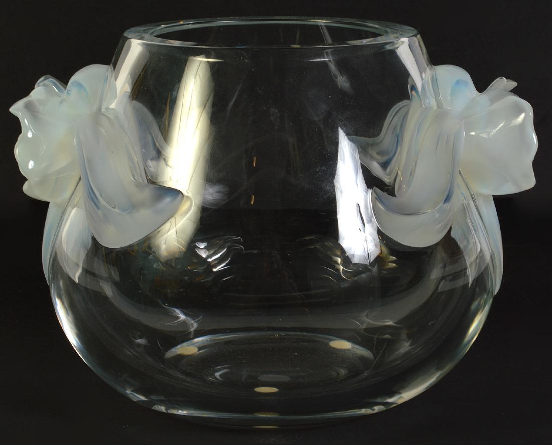 Lalique Orchidee Crystal Vase (1 of 5)