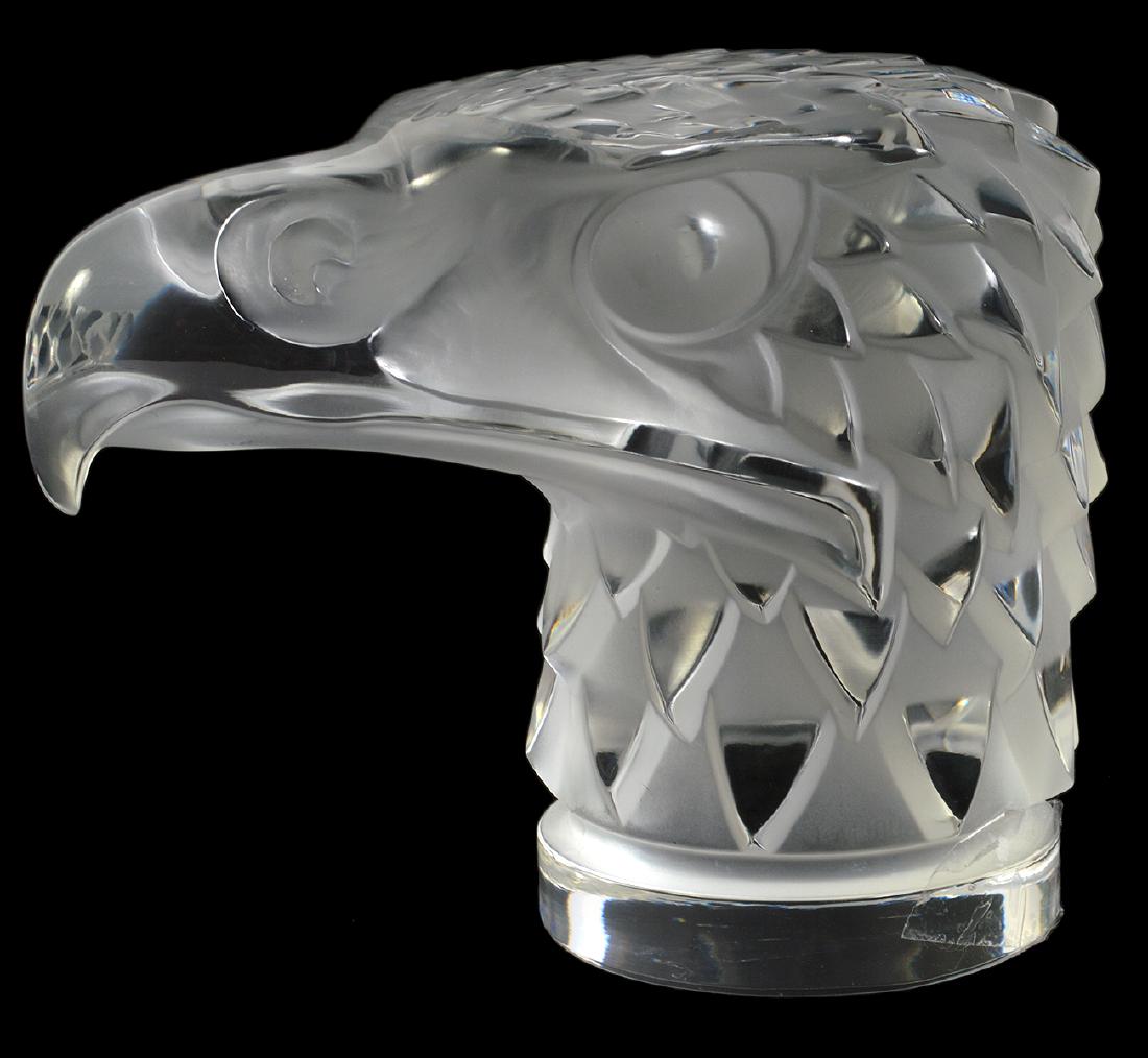 Lalique Crystal Eagle Head (1 of 4)