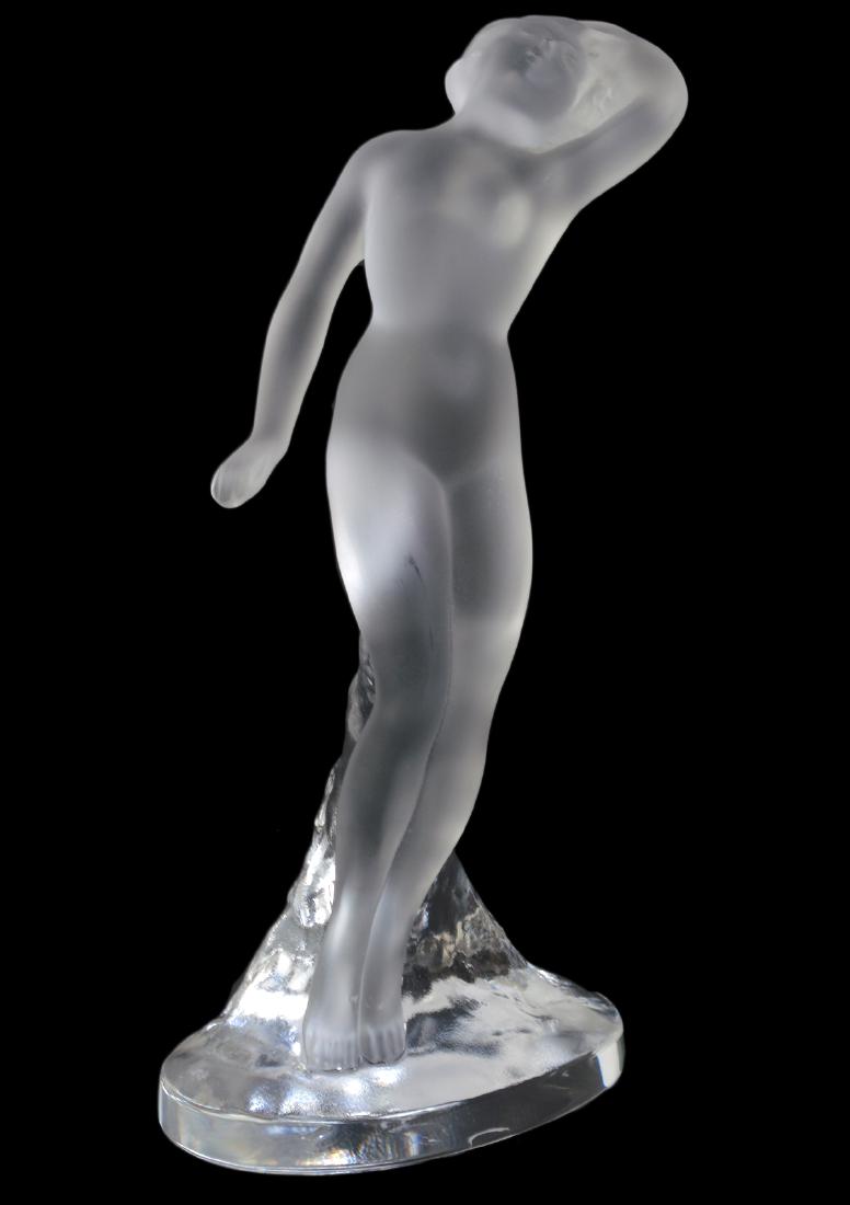Lalique Crystal Statuette "Danseuse Bras Baisse" (1 of 4)
