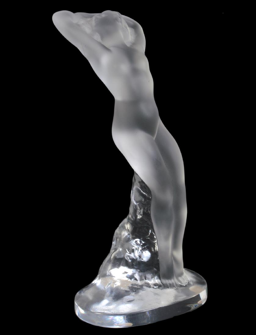 Lalique Frosted Figure of Dancer "Arms Up" (1 of 4)