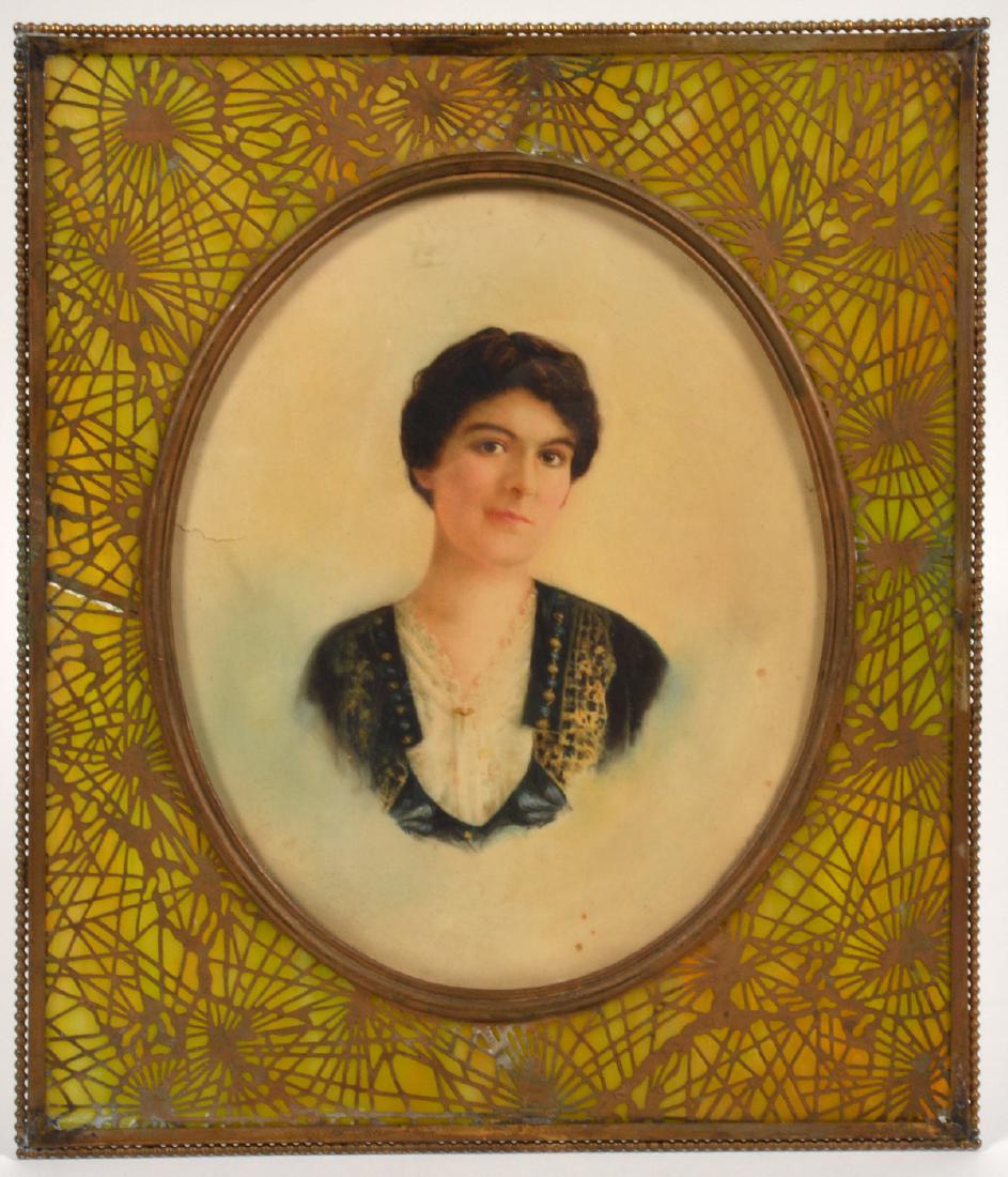 Tiffany Studios 'Pine Needle' Picture Frame (1 of 12)