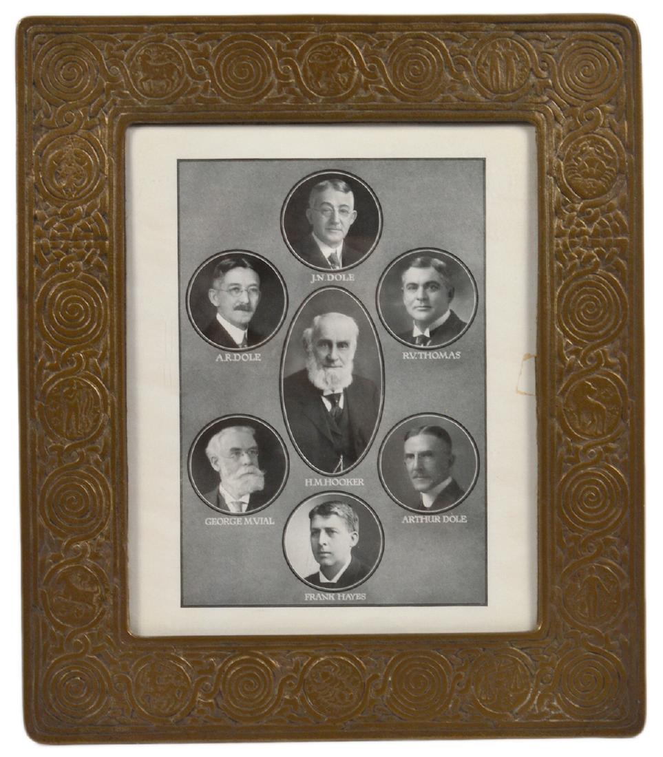 Tiffany Studios Gilt Bronze 'Zodiac' Picture Frame (1 of 7)