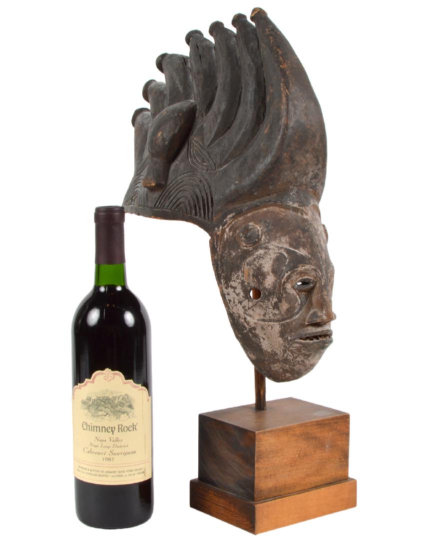 Ibo Headdress Facial Mask of 'Maiden Spirit' (1 of 9)