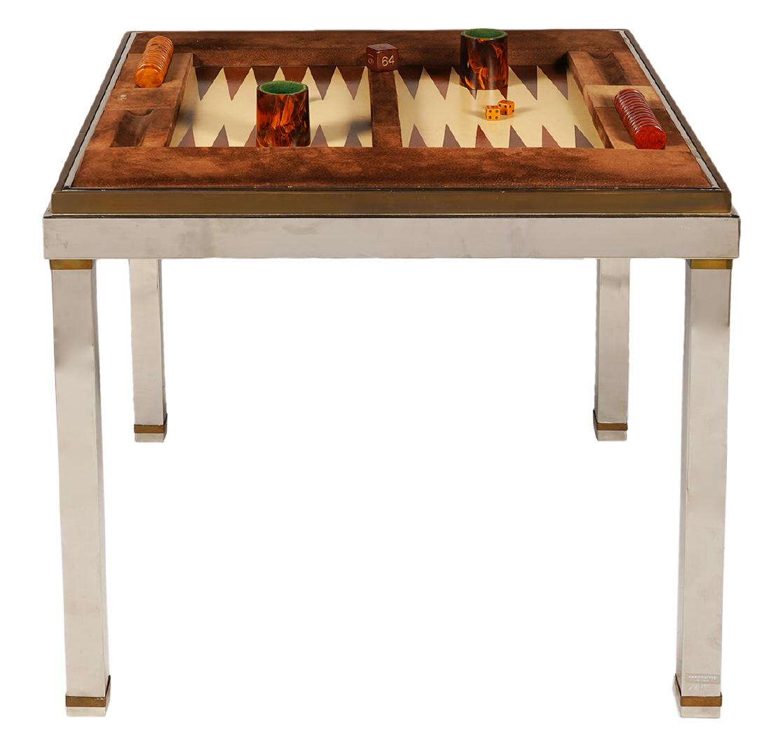 Willy Rizzo Signed Flip Top Game Table (1 of 9)