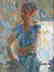 Quang Ho 'Dance Studio' Oil Painting - 6