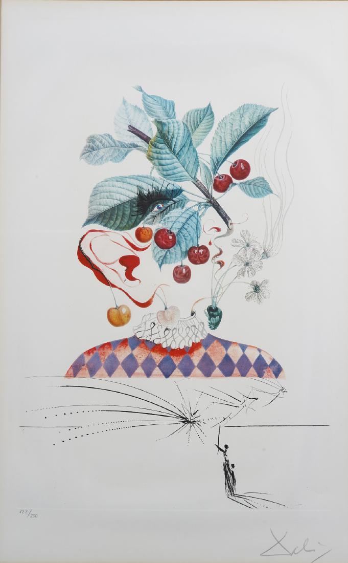 Salvador Dali 'Les Fruits Cherries' (1 of 6)
