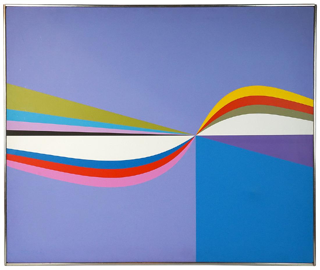 Large Abstract Bernyce Polifka Oil Painting (1 of 12)