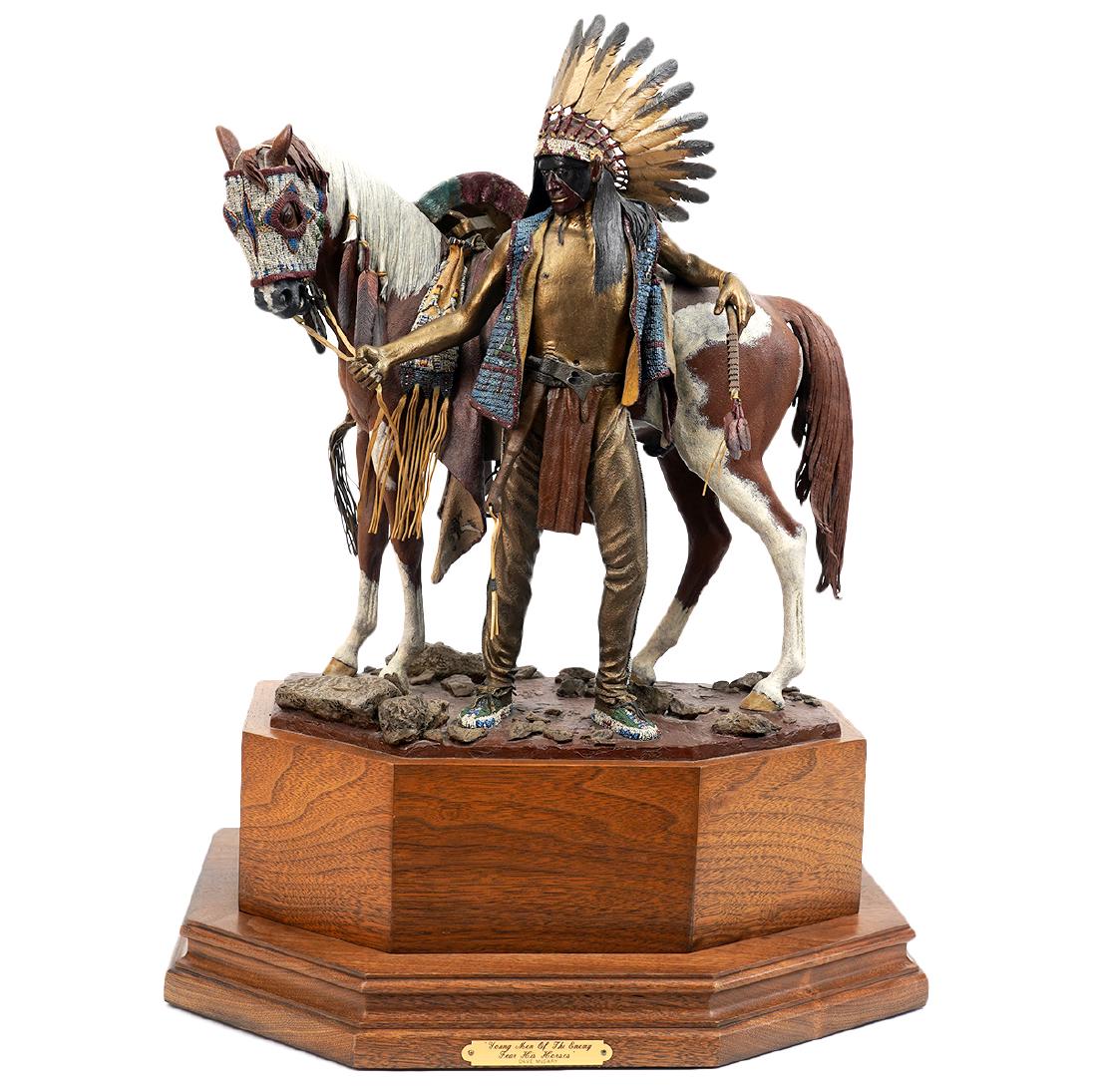 Dave McGary Bronze 'Young Men of the Enemy..." (1 of 20)