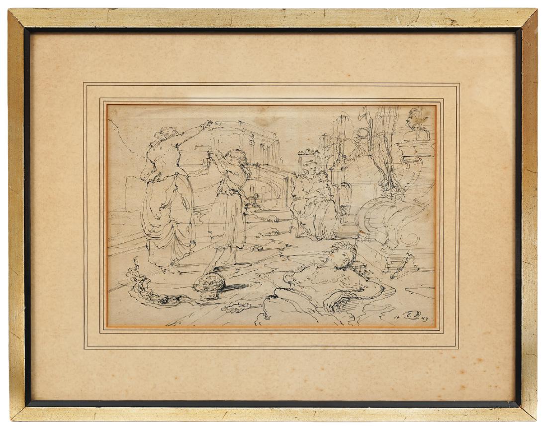 Eugene Gustavovitch Berman Ink on Paper (1 of 4)