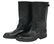 Chanel Black Leather Quilted "Biker' Boots - 2