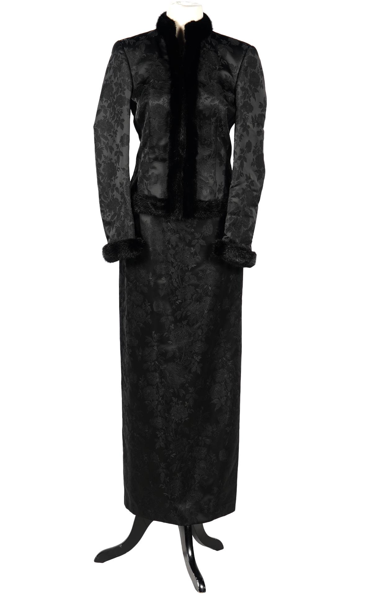 Escada Couture Brocade Evening Skirt Suit 34 (1 of 6)