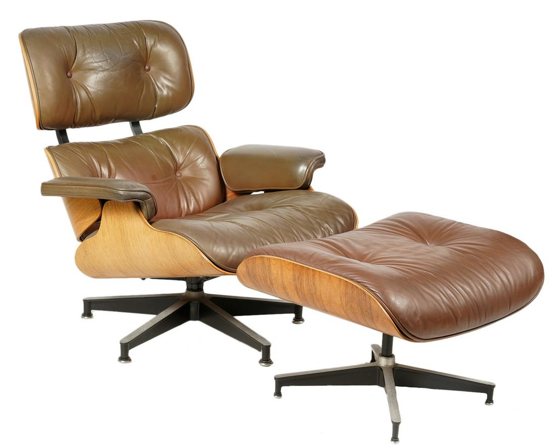 Herman Miller Eames Lounge Chair and Ottoman (1 of 10)