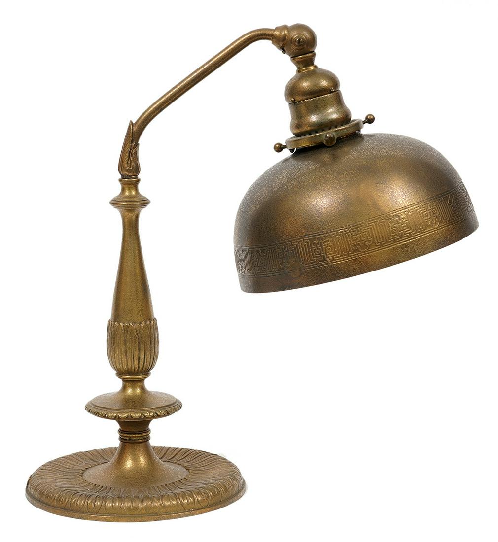 Tiffany Studios Bronze Desk Lamp (1 of 5)