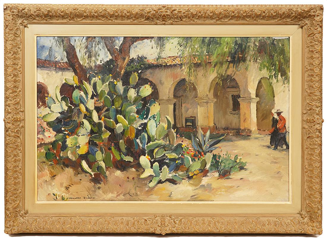 Millard Sheets 'Cactus of San Juan Capistrano' (1 of 9)