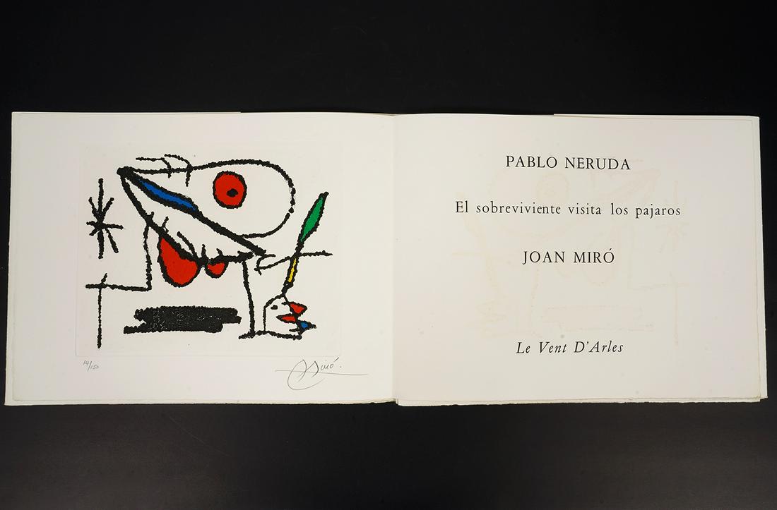 Joan Miro'El Sobrevivientes Visita Los Pajaros' (1 of 10)