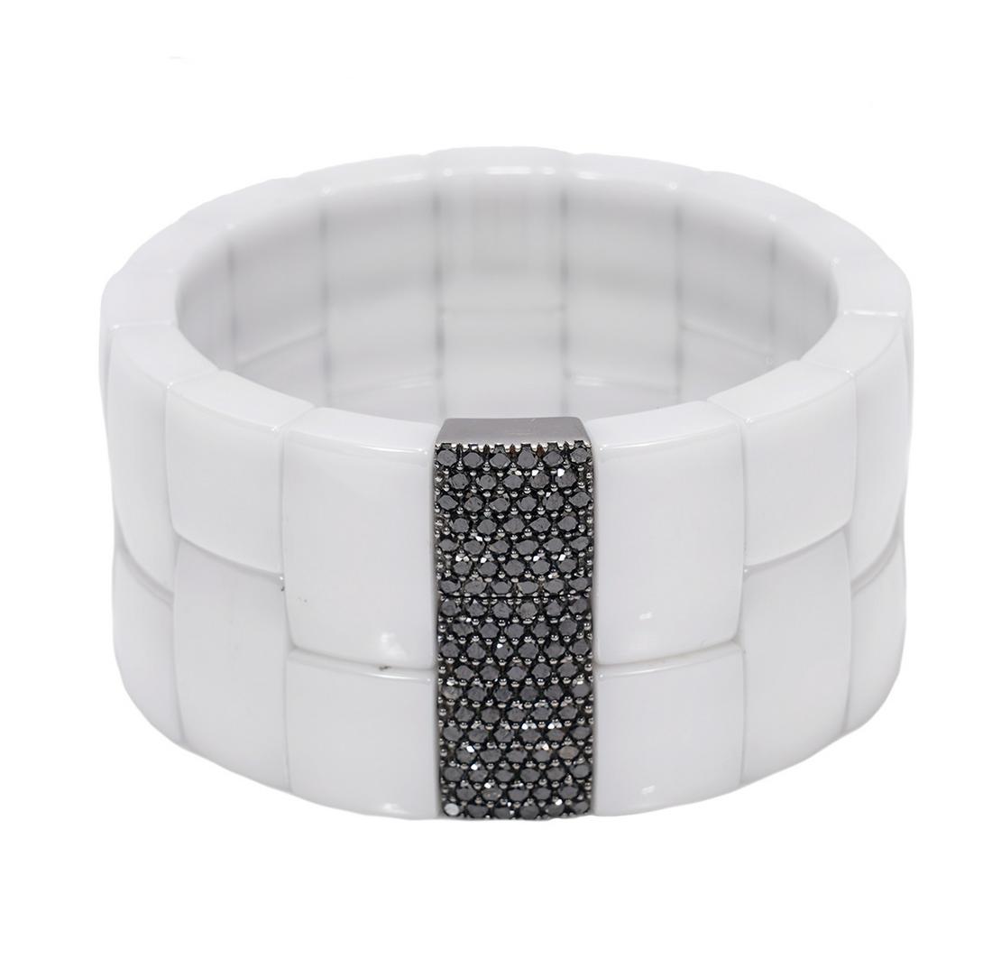Roberto Demeglio 18K & Diamond Cuff Bracelet (1 of 7)