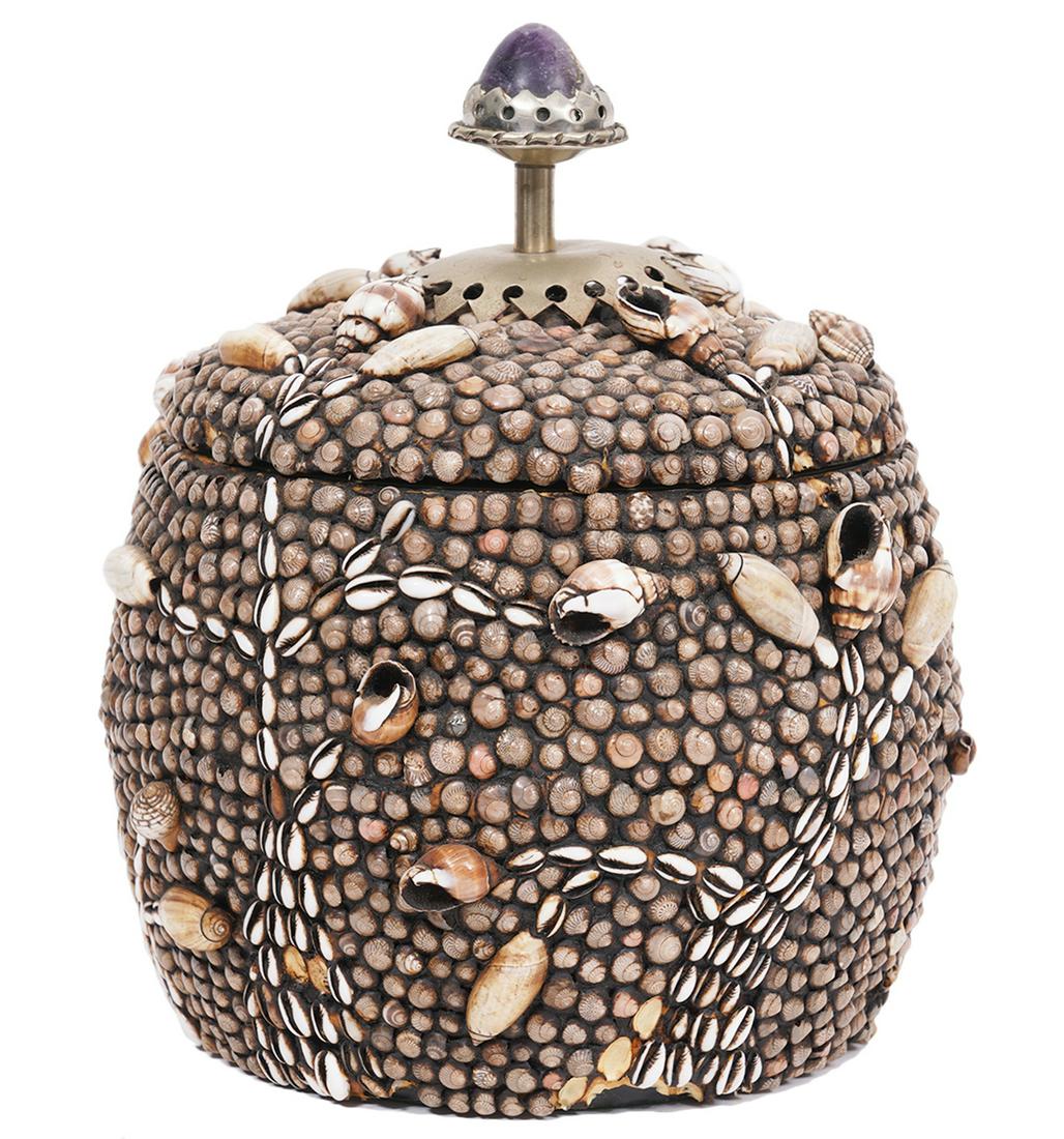 Anthony Redmile Style Shell Encrusted Ice Bucket (1 of 9)