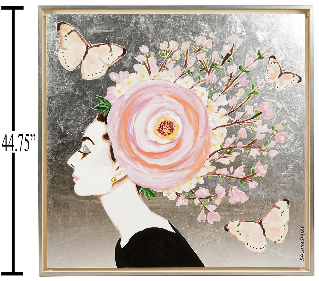 Sarah Ashley Longshore Audrey Hepburn Painting (1 of 6)