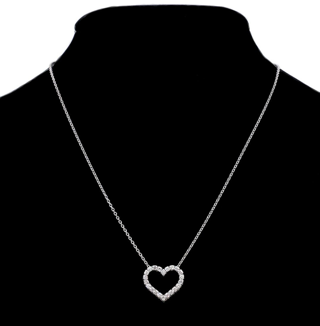 18K WG & Diamond Roberto Coin Necklace (1 of 5)