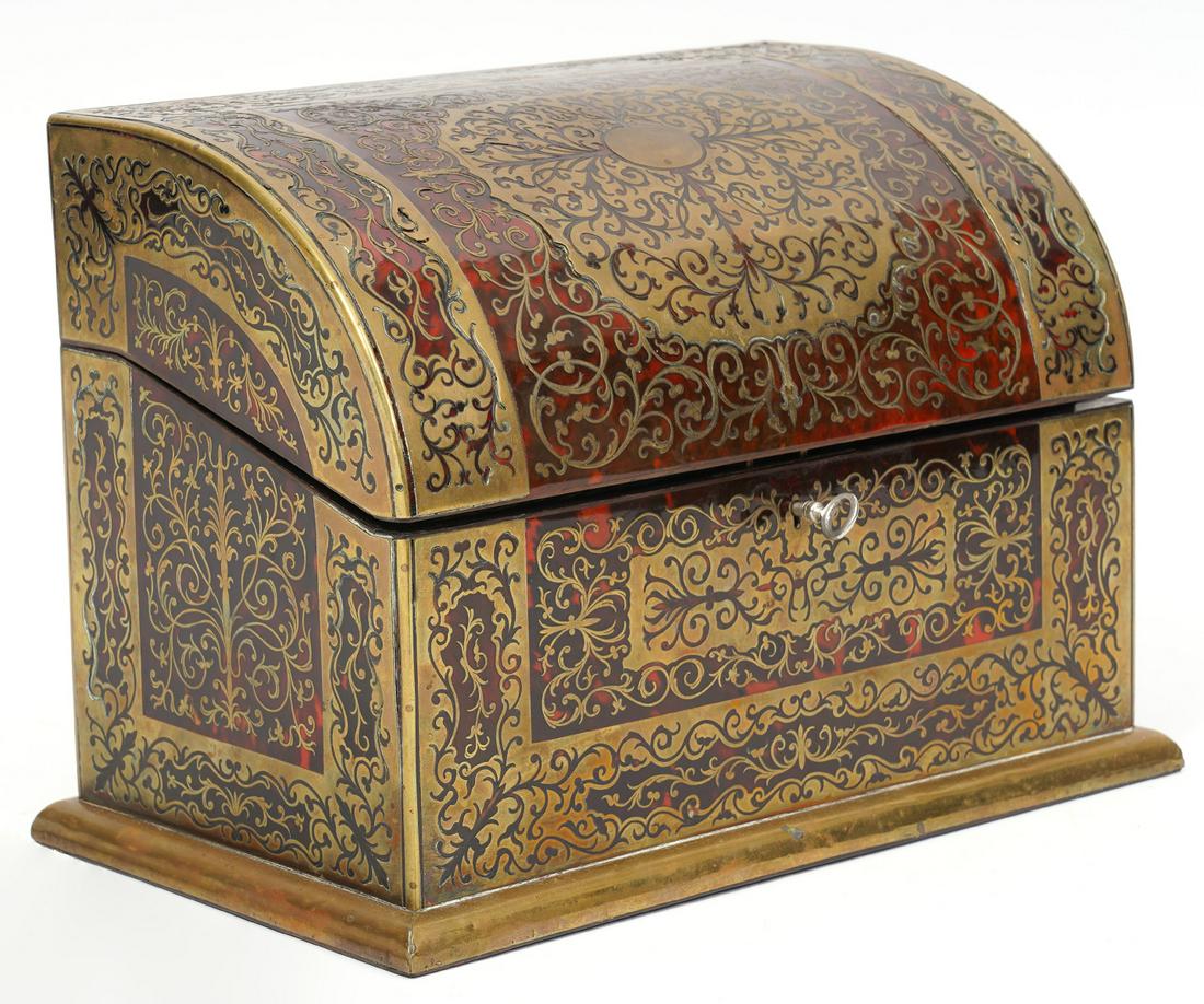 Asprey of London Boulle Marquetry Stationary Box (1 of 11)