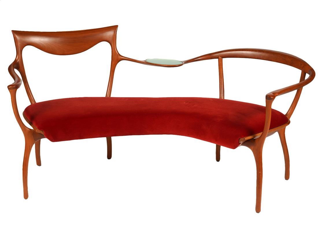 D.R.D.P. Ceccotti Italian Asymmetrical Love Seat (1 of 7)