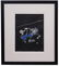 Joan Miro Lithograph on Black Background