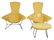Pr. Bertoia Bird Chairs & Ottoman for Knoll