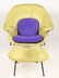 2 Knoll Womb Chairs & Ottomans - 3