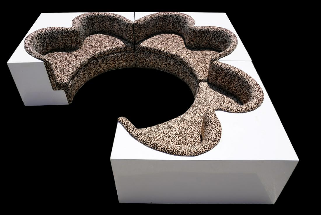 Archizoom Associati Italian Safari Sofa (1 of 7)