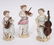7 Meissen Girl Musicians 19/20th C. - 12