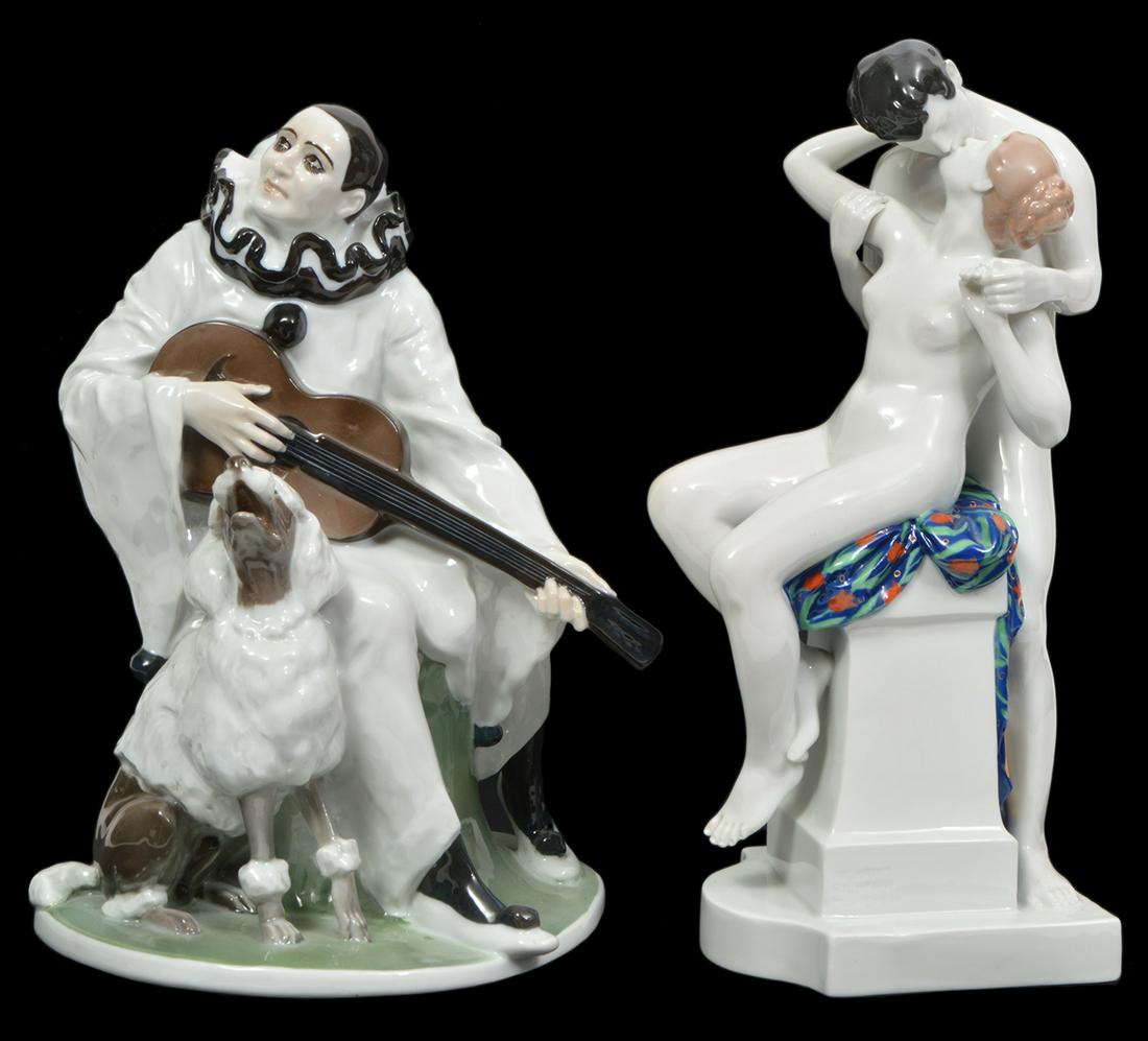 Two Rosenthal Porcelain Figures (1 of 9)