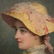 Small Signed American Oil Painting of Young Lady - 3