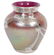 Iridescent Loetz Art Glase Vase w/ Silver Overlay - 2