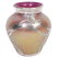 Iridescent Loetz Art Glase Vase w/ Silver Overlay - 4