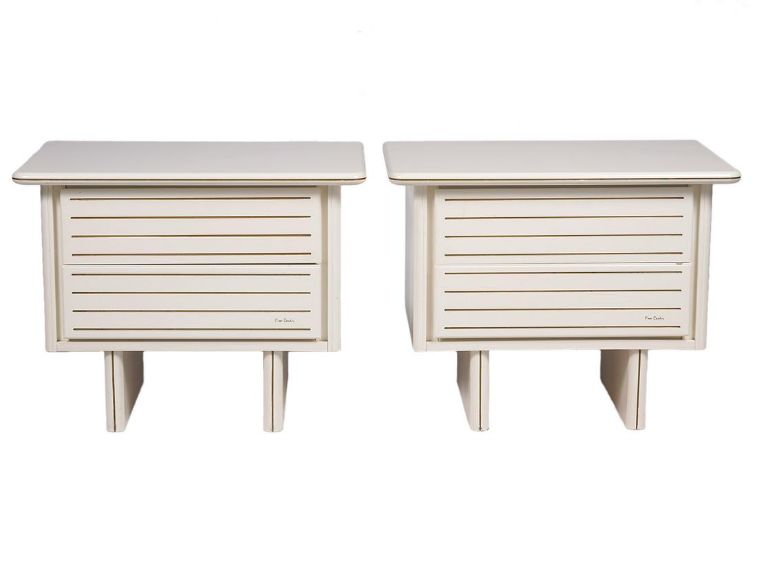 Pair of Pierre Cardin Nightstands (1 of 13)