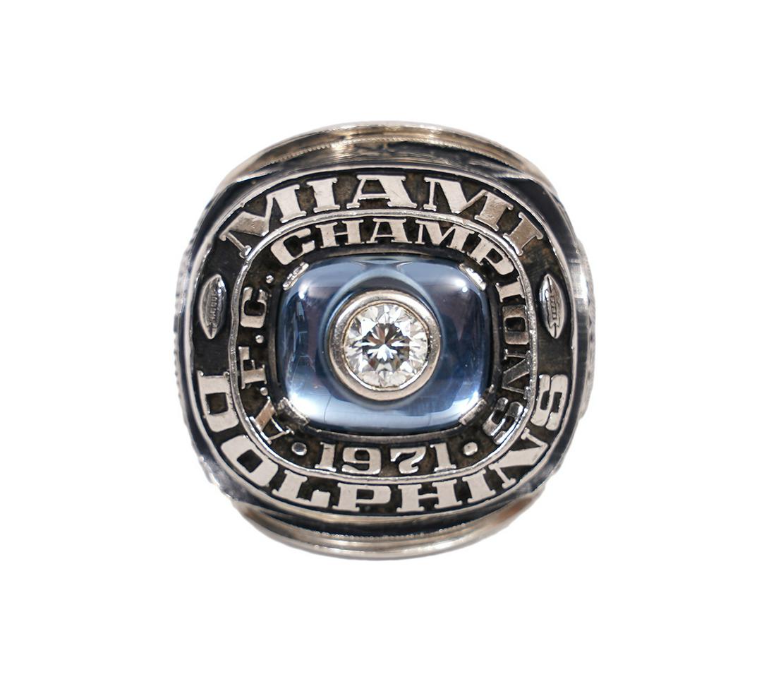 Miami Dolphins 1971 AFC Champion Ring (1 of 11)