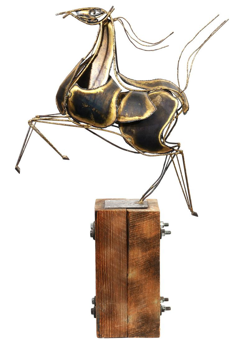 Curtis Jere 1969 Free Standing Horse Sculpture (1 of 7)