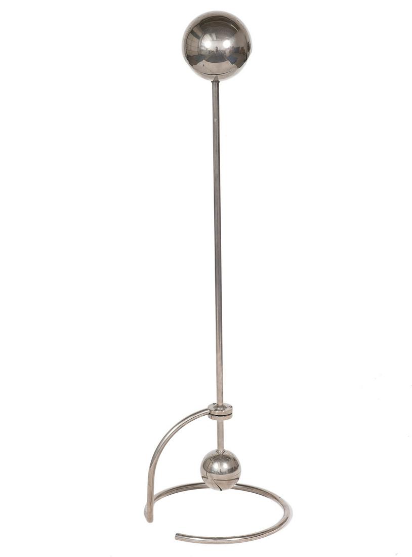 Paolo Tilche Chrome Counterweight Standing Lamp (1 of 8)