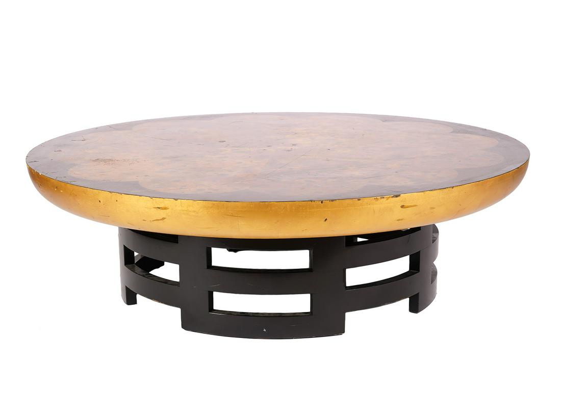 Theodore Muller for Kittinger Faux Tortoise Table (1 of 9)