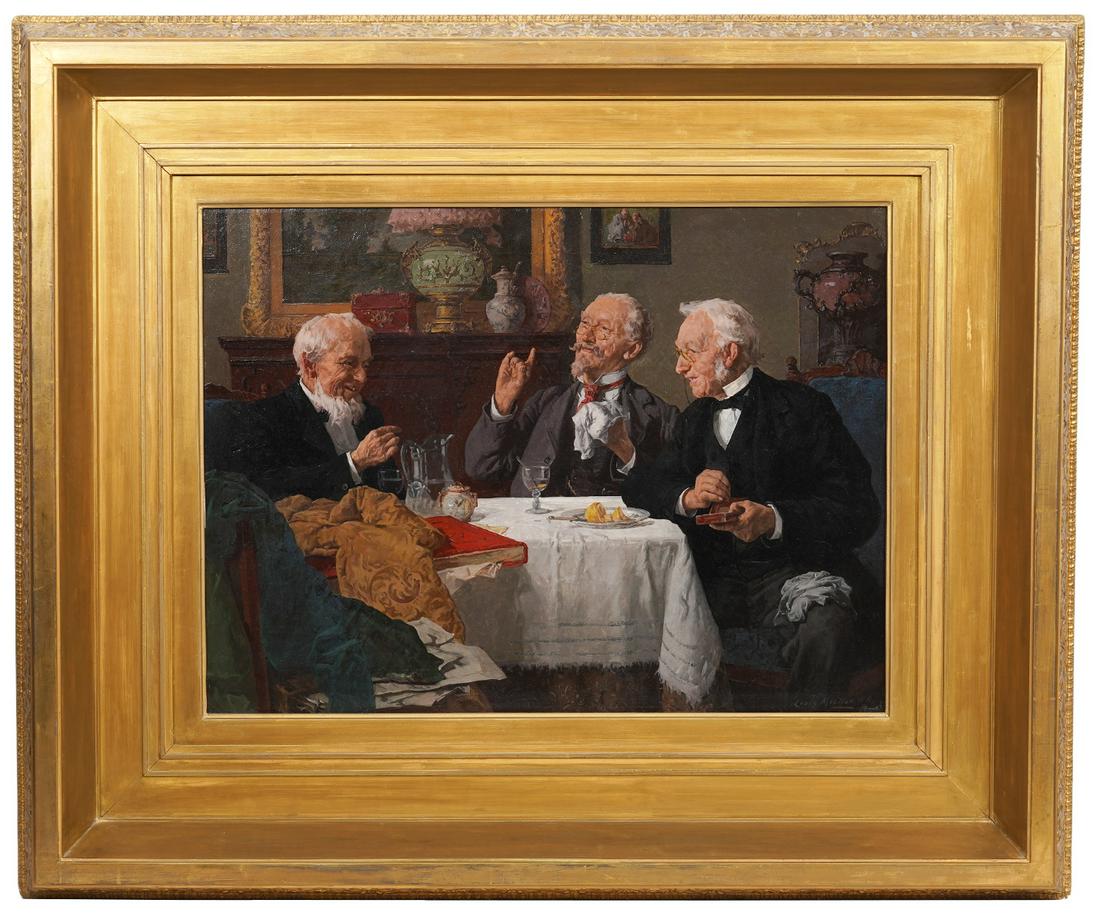 Louis Henry Charles Moeller Oil Painting (1 of 8)