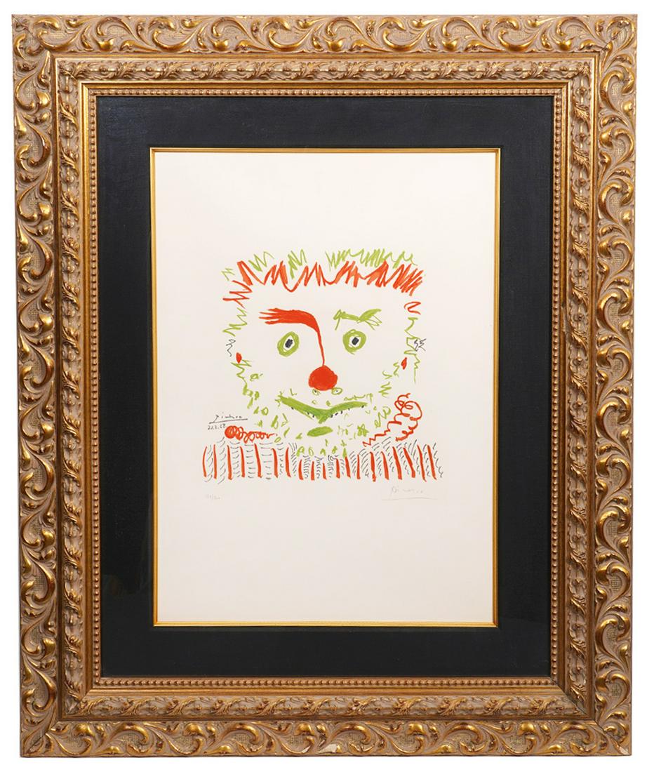 After Pablo Picasso 'Le Clown' Lithograph (1 of 7)