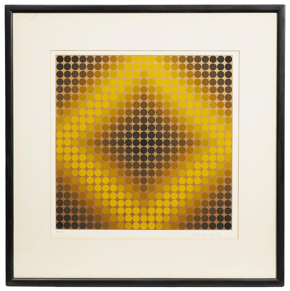 Victor Vasarely Signed Lithograph (1 of 6)
