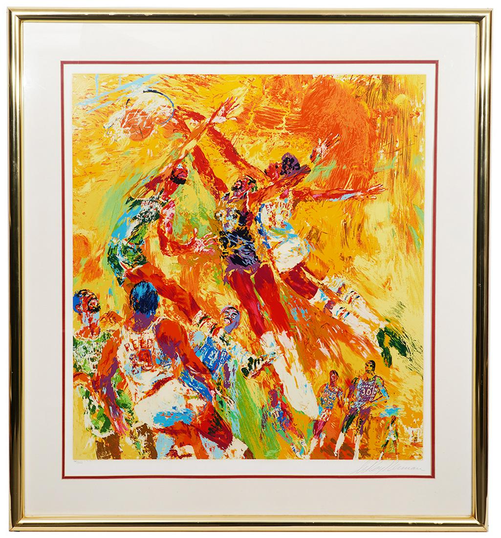 Leroy Neiman 'Basketball Superstars' Serigraph (1 of 7)