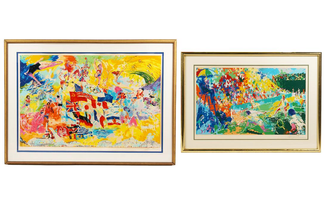 Leroy Neiman 'Love Story' & 'Montreal Olympics' (1 of 13)