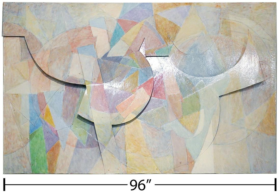 Tom Holland 'Necker' Tri-Dimensional Painting 1986 (1 of 10)