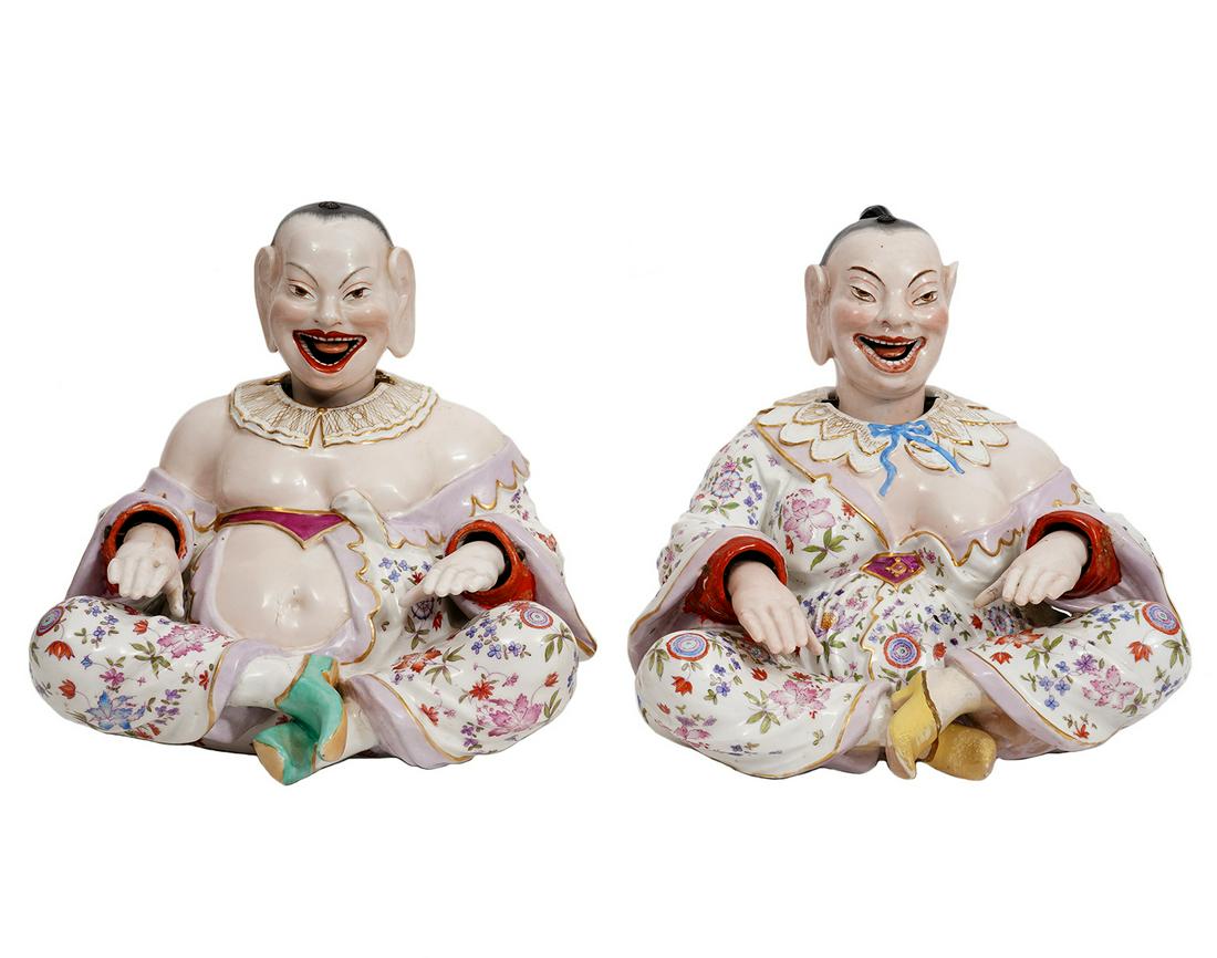 Two Chinese Porcelain Nodder Figures by Samson (1 of 20)